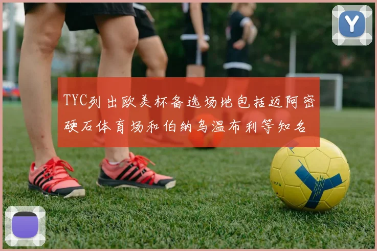 TYC列出欧美杯备选场地包括迈阿密硬石体育场和伯纳乌温布利等知名场馆